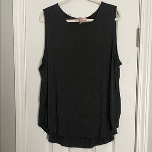NWOT Philosophy Grey Scoop Neck Tank Top